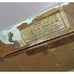 Antique Curved Bubble Convex Glass Wood Oval Picture Frame Baby Chicago Usa
