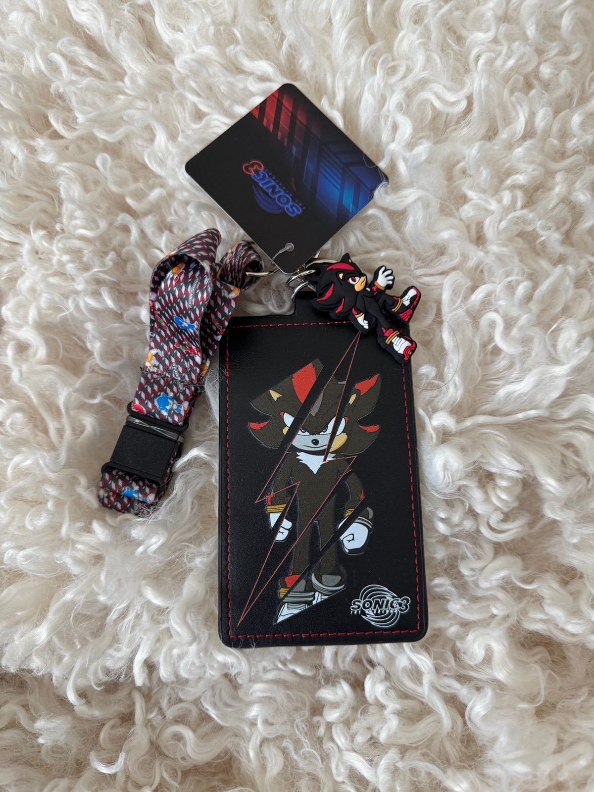 Sonic the Hedgehog Shadow Lanyard AMC