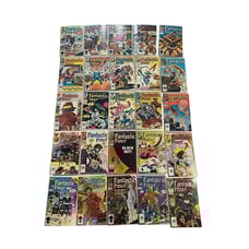 Lot 25 Fantastic Four bronze-age comics 285, 287-310 Marvel DC