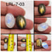 Labradorite & Rainbow Oval Shape Cabochon-2Pc-Lot-LRL-07-3