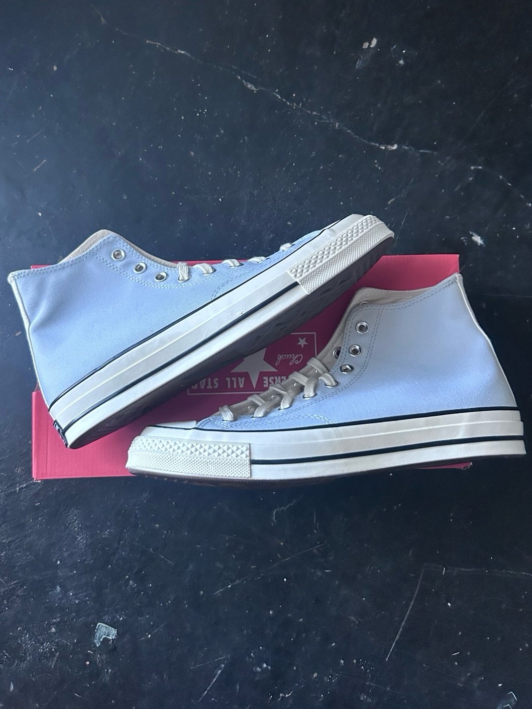 New CONVERSE Mens CHUCK 70 NAUTICAL TRI-BLOCKED WHITE A04968C Mens 9