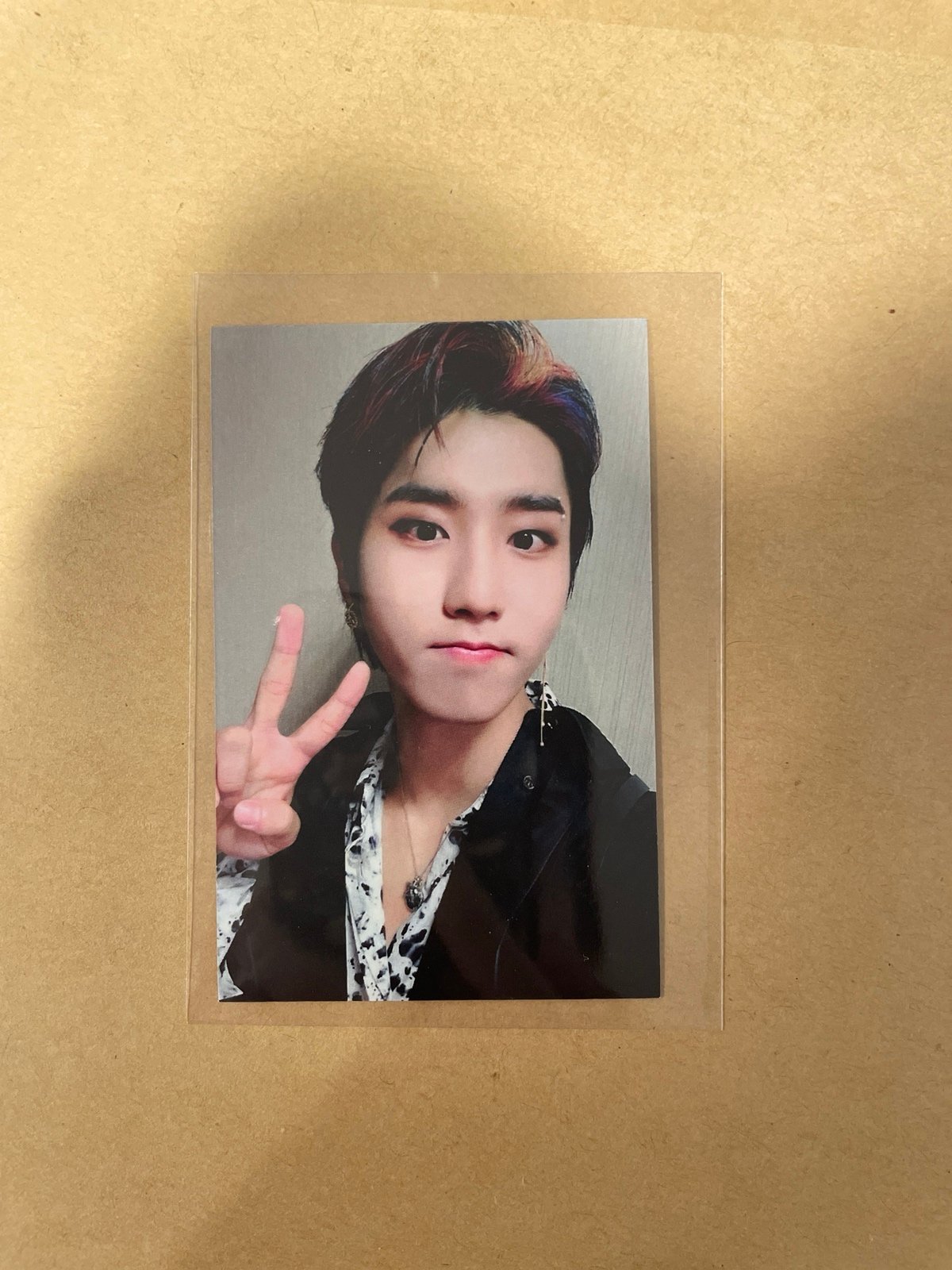 stray kids soundwave magnet photocard han