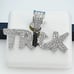 925 Sterling Silver Cubic Zirconia TRICK Pendant, UU1P6A6008