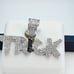 925 Sterling Silver Cubic Zirconia TRICK Pendant, UU1P6A6008