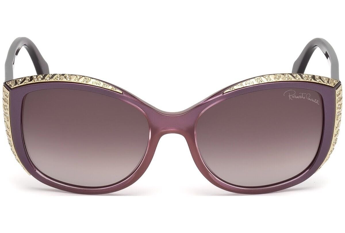 Roberto Cavalli RC1015 C56 83Z Violet/gradien t/mirror vio Yed Sunglasses Italy