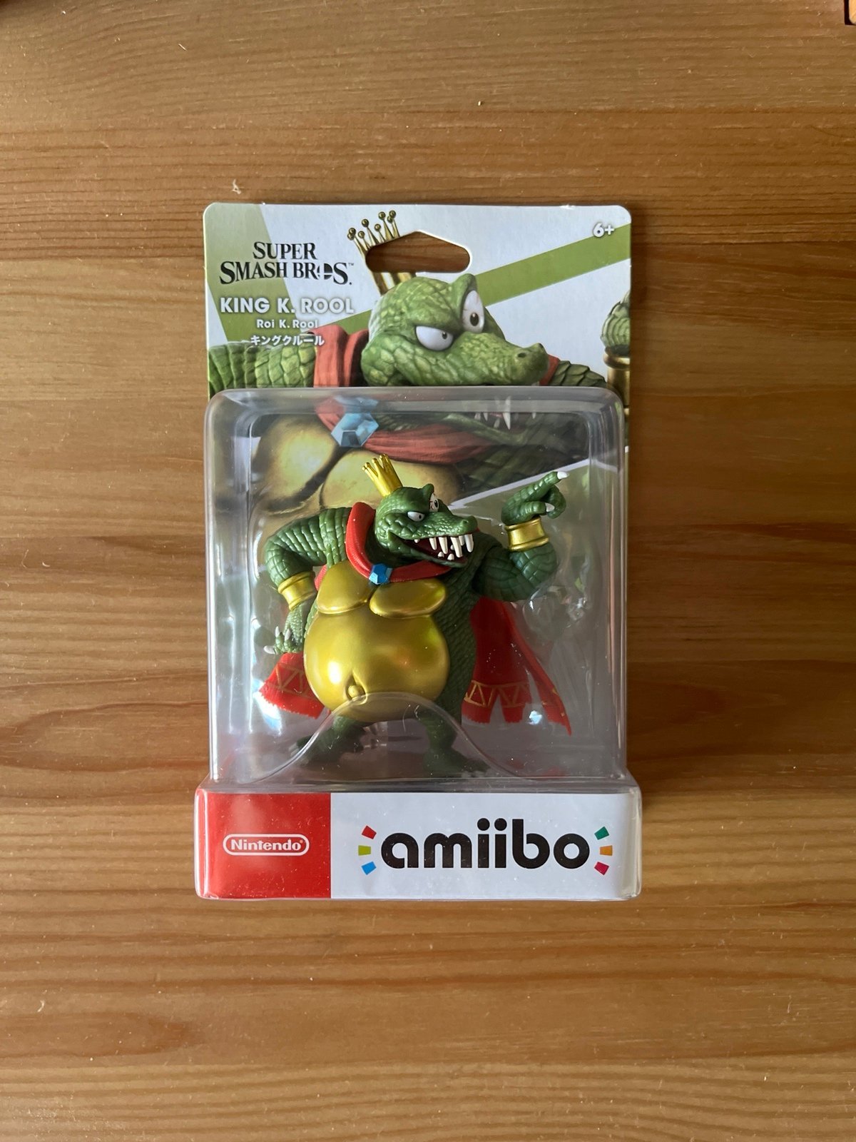 Nintendo King K. Rool Super Smash Bros. amiibo Figure