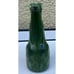 Haeger Textured Cross Hatch Green Bud Vase Spout Design 8.5 Tall