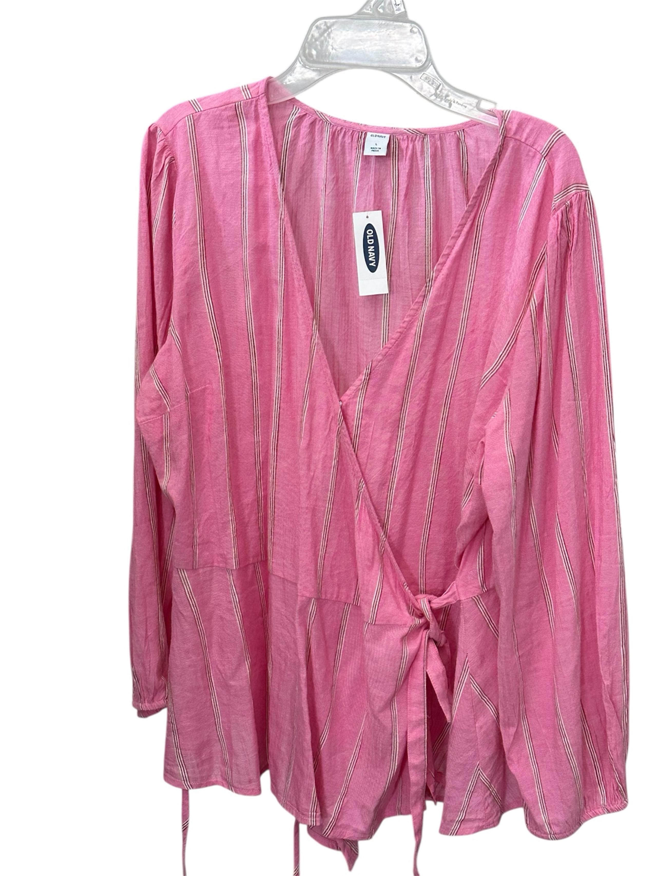Old Navy wrap Blouse size Large NWT