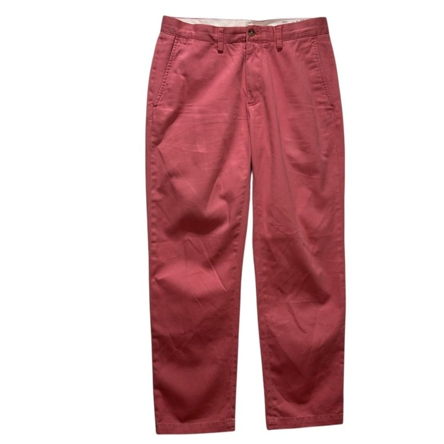 Polo Ralph Lauren Chinos Pants Straight Leg Casual Everyday Coral Size 30x30