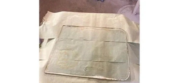 Studebaker 1950 1951 champion business coupe drivers side windshield glass