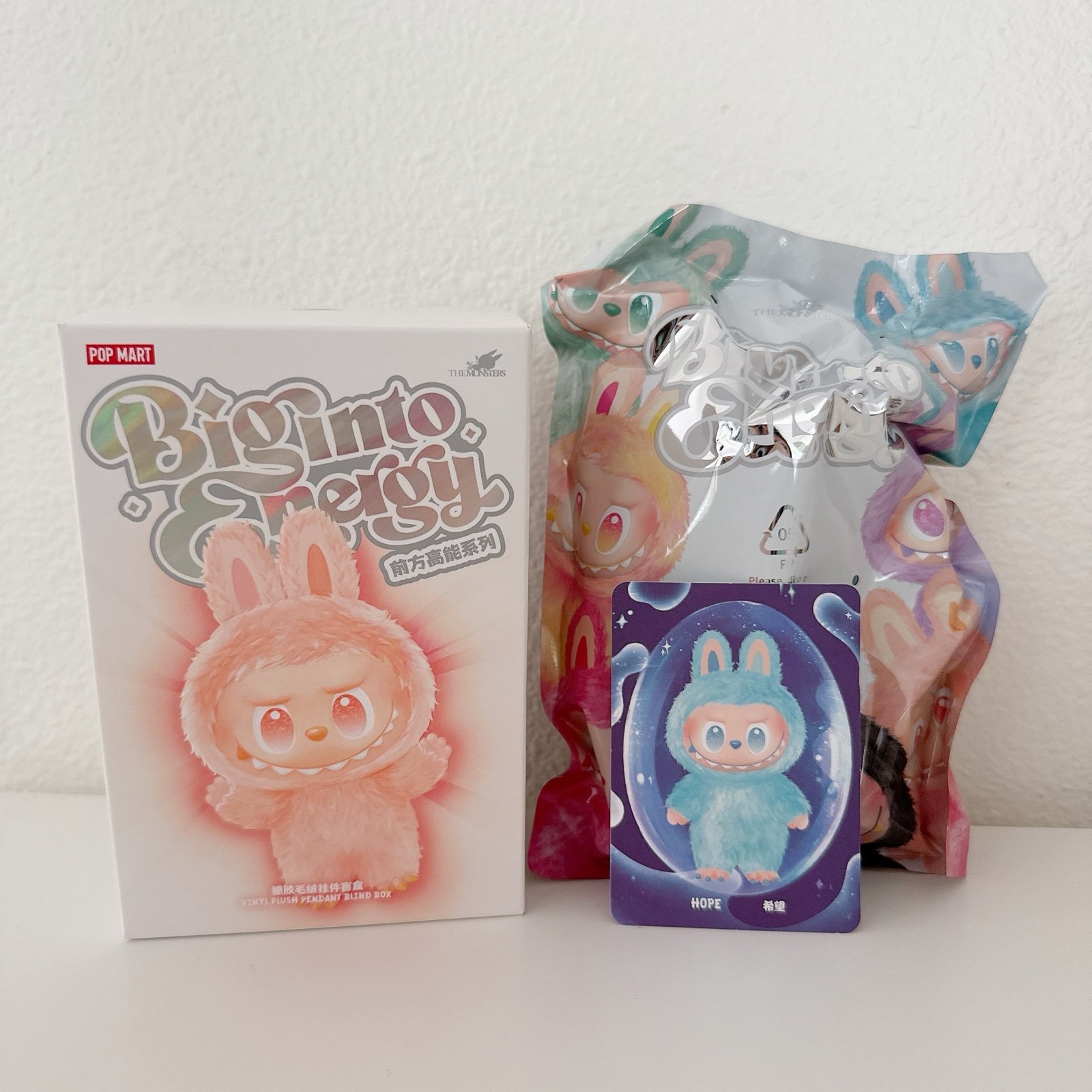 ⊹AUTHENTIC⊹ Pop Mart Labubu Big Into Energy HOPE