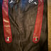 rare evisu jeans big m daicock denim all over design