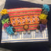 Handmade clutch bag