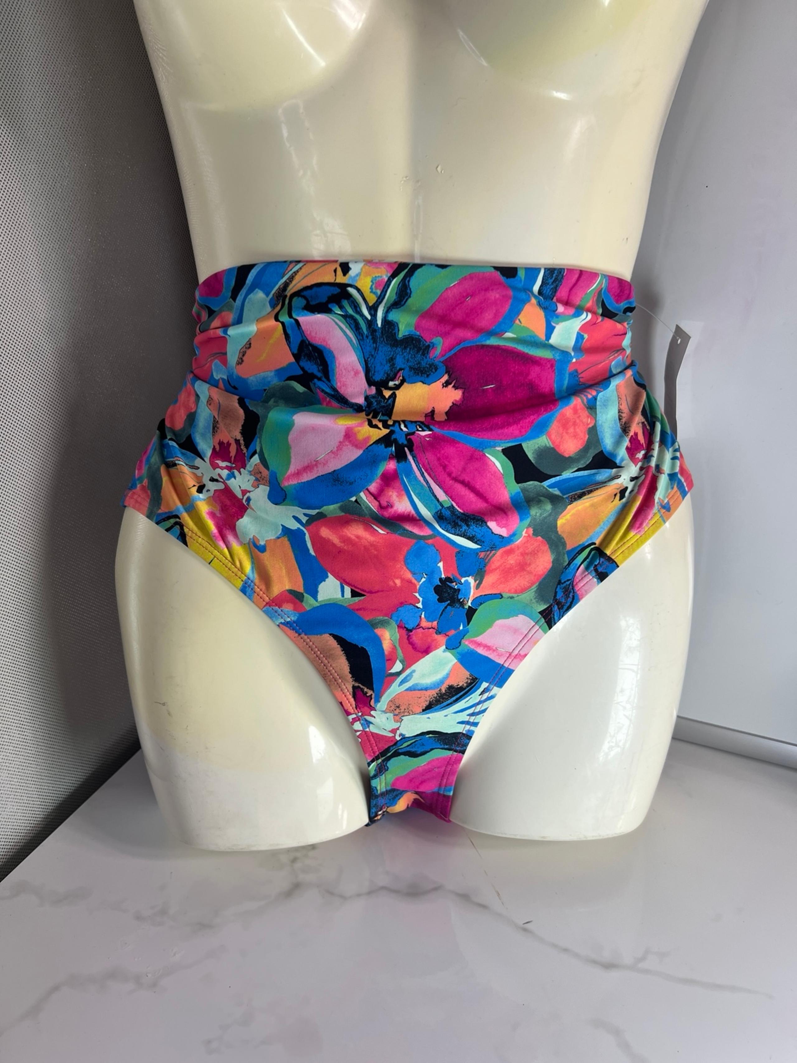 Anne Cole Floral Bikini Bottom (L)