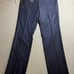 Guabello 1815 Barocci Pants Mens 38x36 Blue New Wool Pocketed Belted Zip Button.