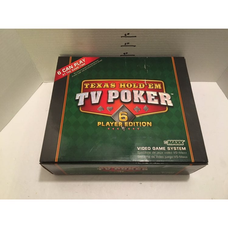 Senario Texas Hold'Em TV Poker 6 Player Edition