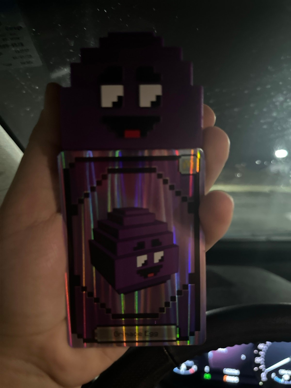 Minecraft Grimace Egg