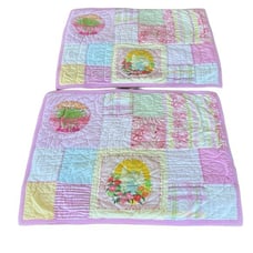 Pottery Barn Kids Surfside Beach Club Patchwork Tropical Hawaiian Sham Set GUC