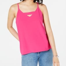 Bar III Zip-Back Halter Top