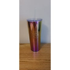 Starbucks Iridescent Rainbow Purple Stainless Steel Tumblr