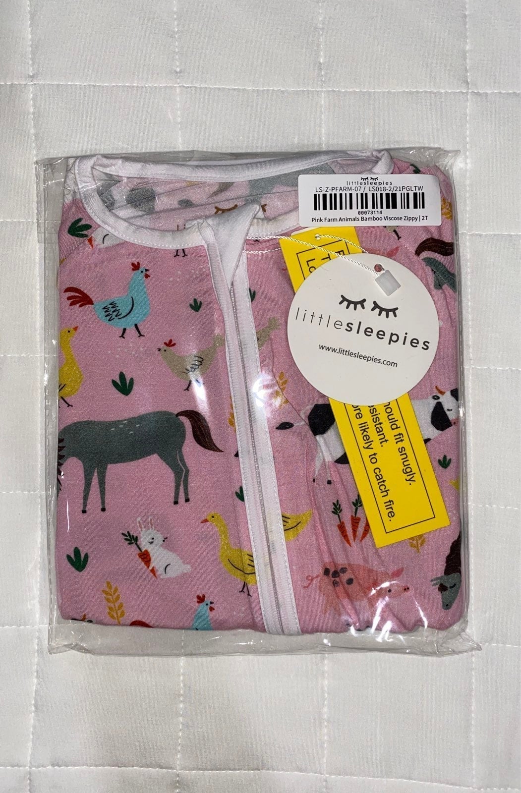 Little Sleepies Zippy, 2T