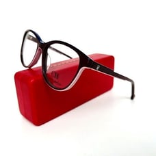 New CAROLINA HERRERA Frames Brown Eyeglasses VHE800K 07UK 52-16-135 AUTHENTIC