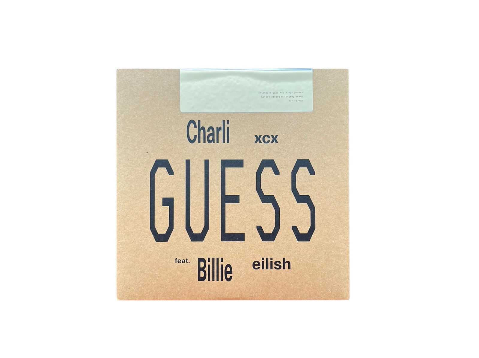 Charli XCX - Guess (Feat. Billie Eilish) - RSD