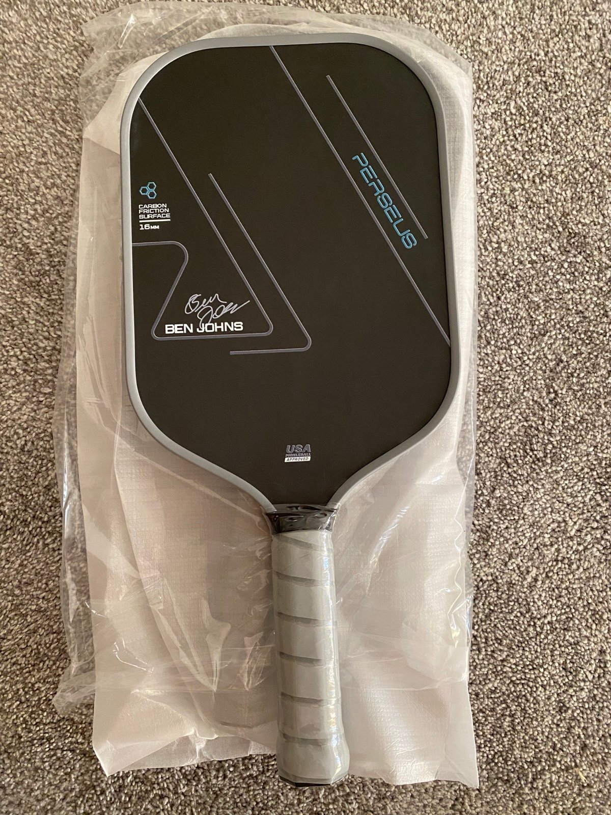 Ben Johns Perseus Pickleball Paddle 16mm