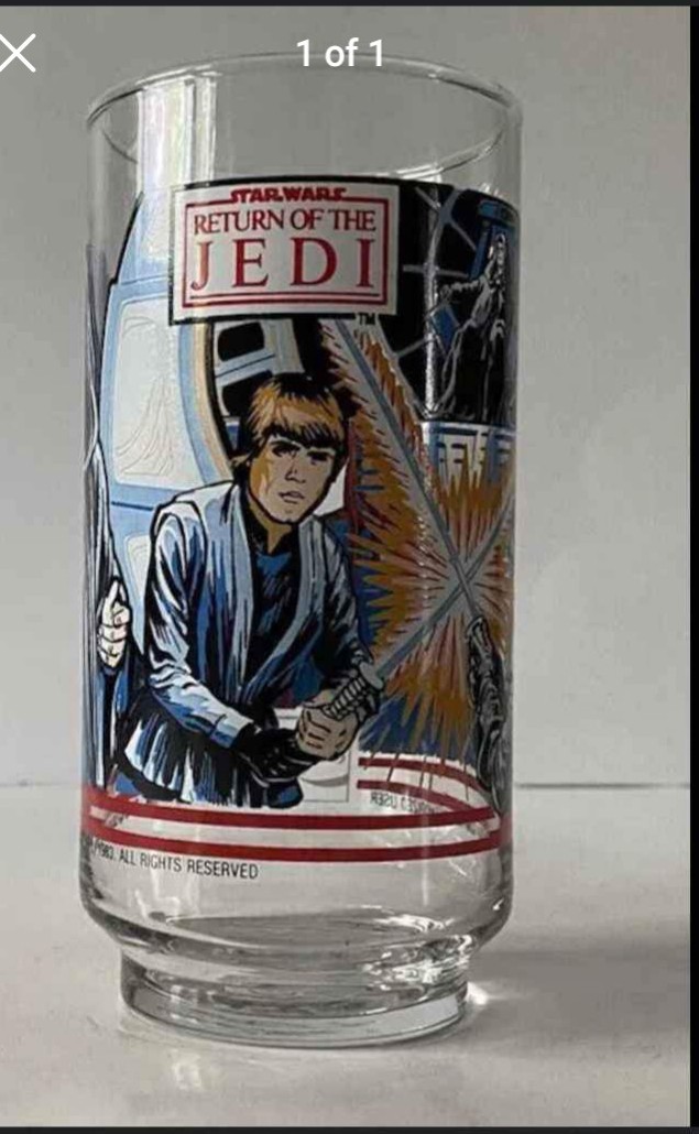 Start wars return of the jedi cup
