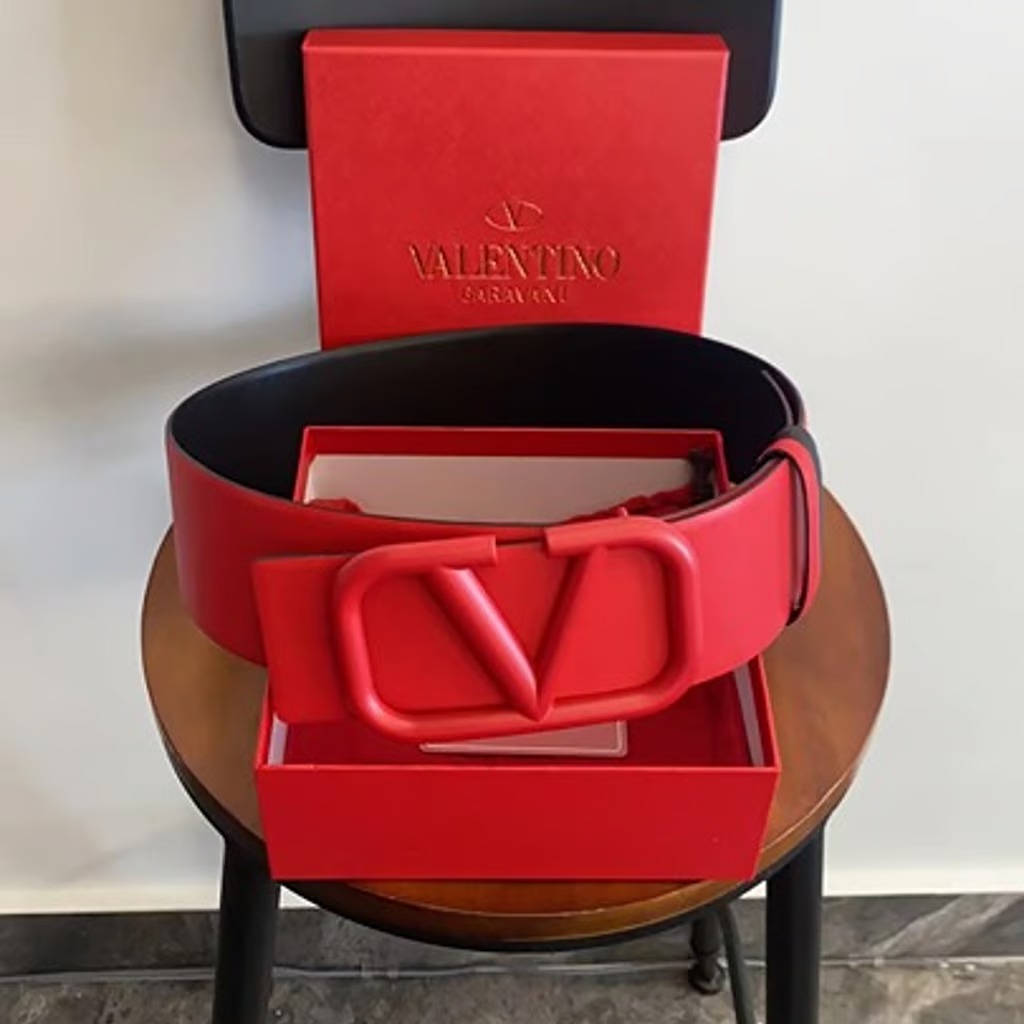 red 70mm wide belt