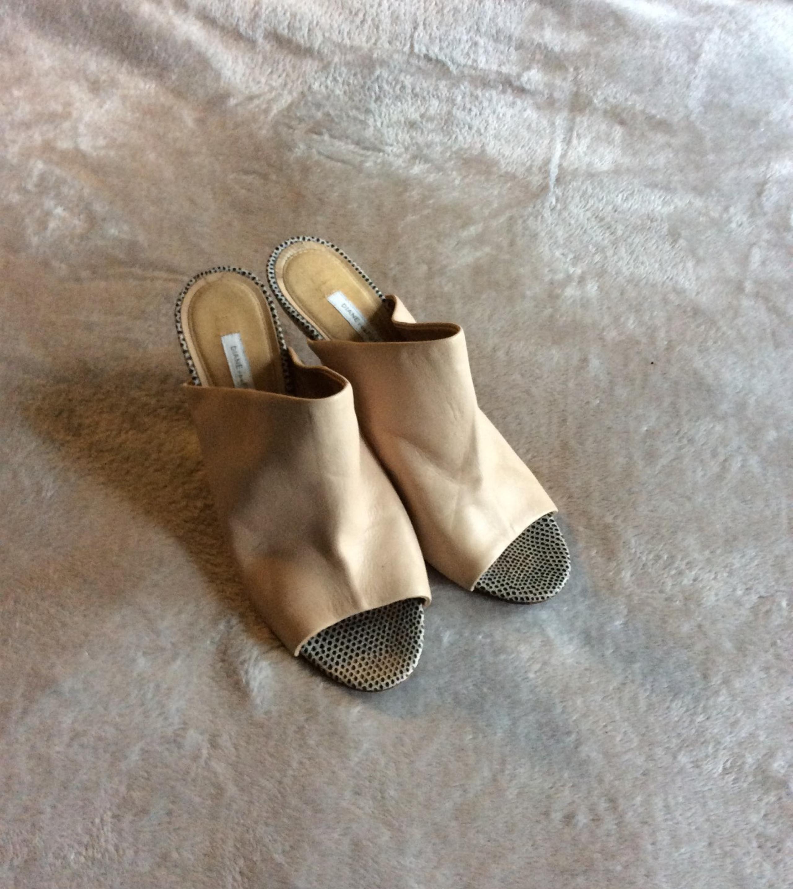 diane von furstenberg Wedge Mules