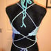 Handmade crochet butterfly top