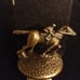 Blanton's Bourbon Whiskey Horse & Jockey Cork Bottle Stopper LETTER “T”