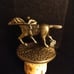Blanton's Bourbon Whiskey Horse & Jockey Cork Bottle Stopper LETTER “T”