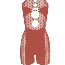 JETTA JUMPSUIT IN BURNT HENNA