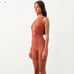 JETTA JUMPSUIT IN BURNT HENNA