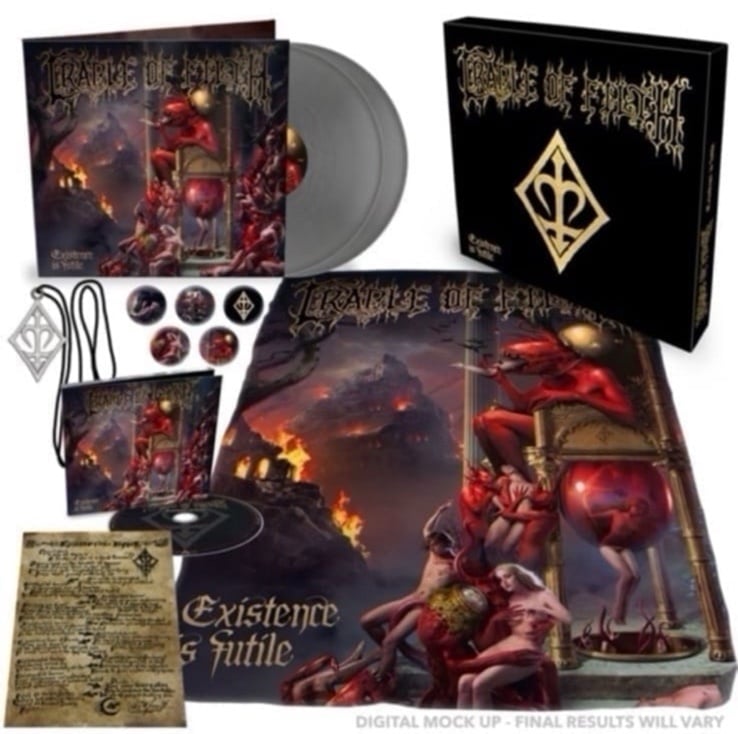 Cradle of Filth Existence is Futile Exclusive Limited Edition Vinyl Box Set