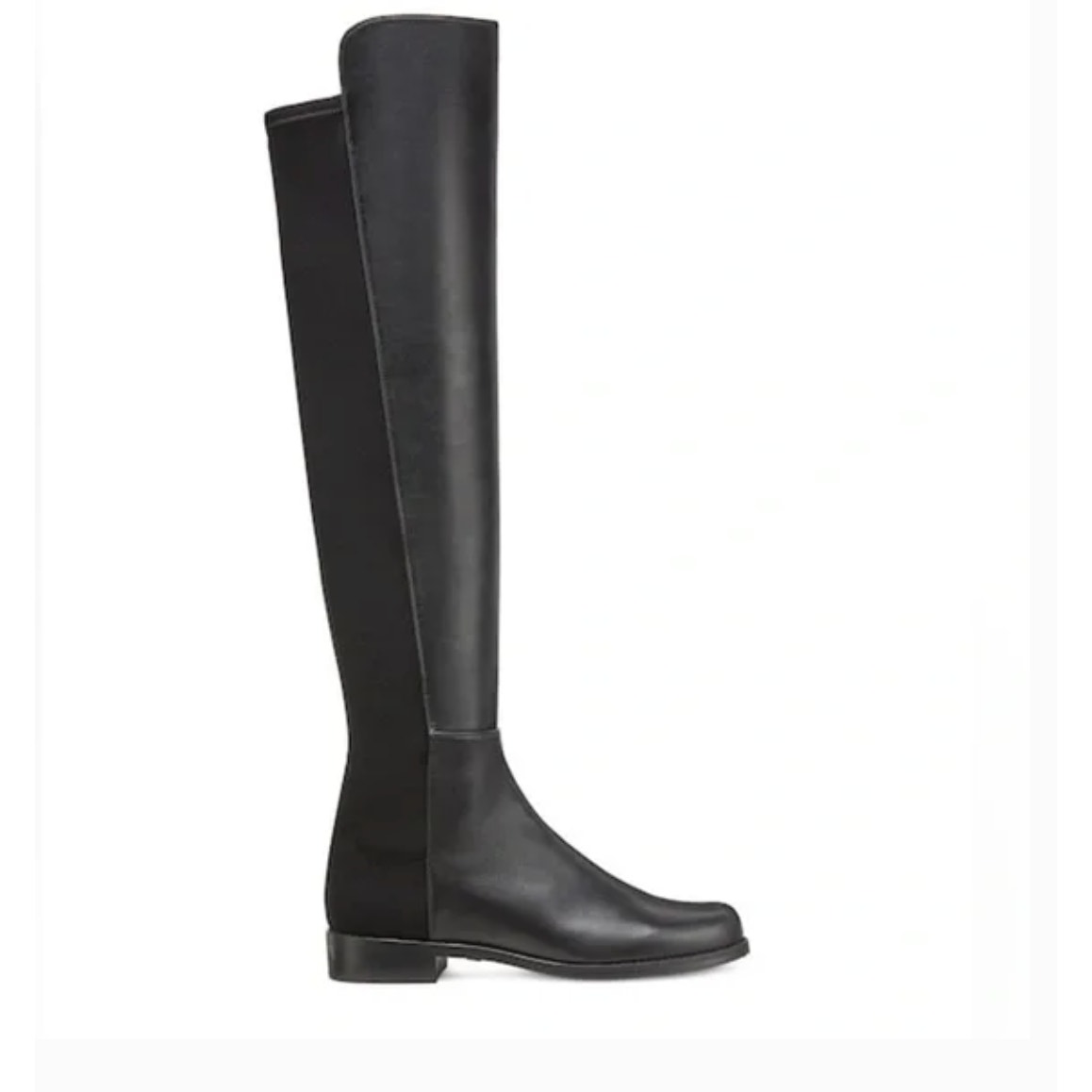 Stuart Weitzman 5050 Nappa Leather Over the Knee Boot 5 Black
