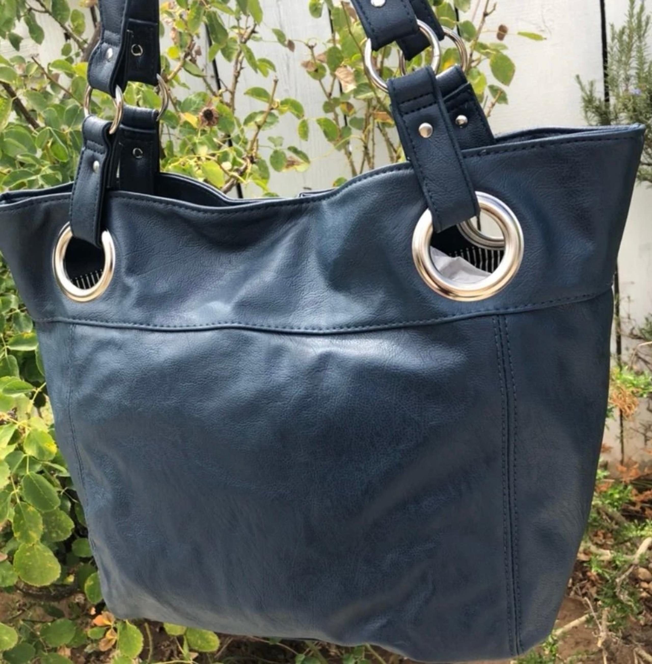 Blue purse