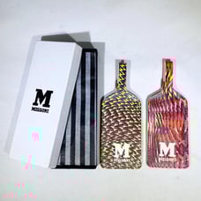M by Missoni Colorful Patterned Luggage Tags Pair