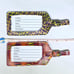 M by Missoni Colorful Patterned Luggage Tags Pair