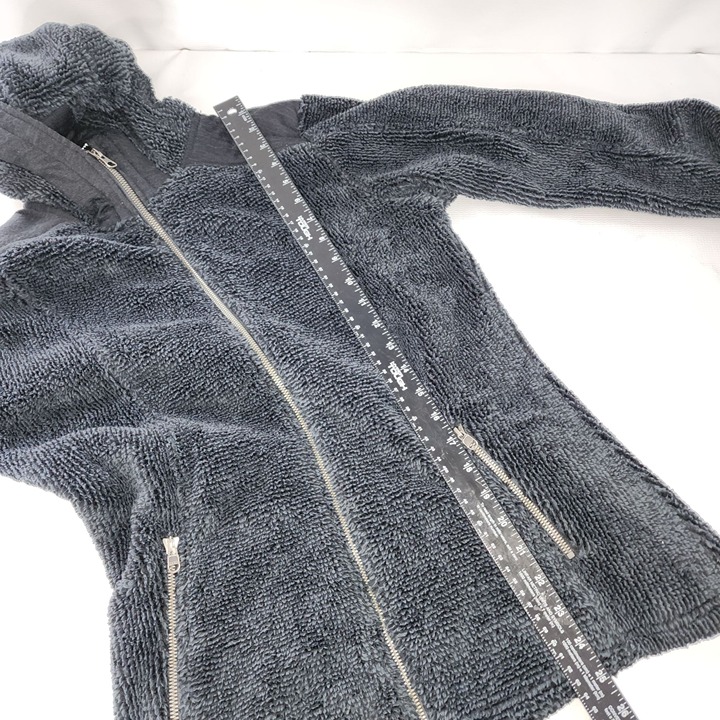 KUHL Womens Gray Fluffy Fleece store Alto Hoodie Jacket Size Medium