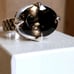 Massive Smokey Quartz 925 Designer Ring