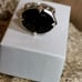 Massive Smokey Quartz 925 Designer Ring