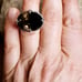 Massive Smokey Quartz 925 Designer Ring