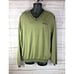 Byron Nelson Sweater Mens Size XL Eleven Straight 100% Silk Green w/ Golf Logo