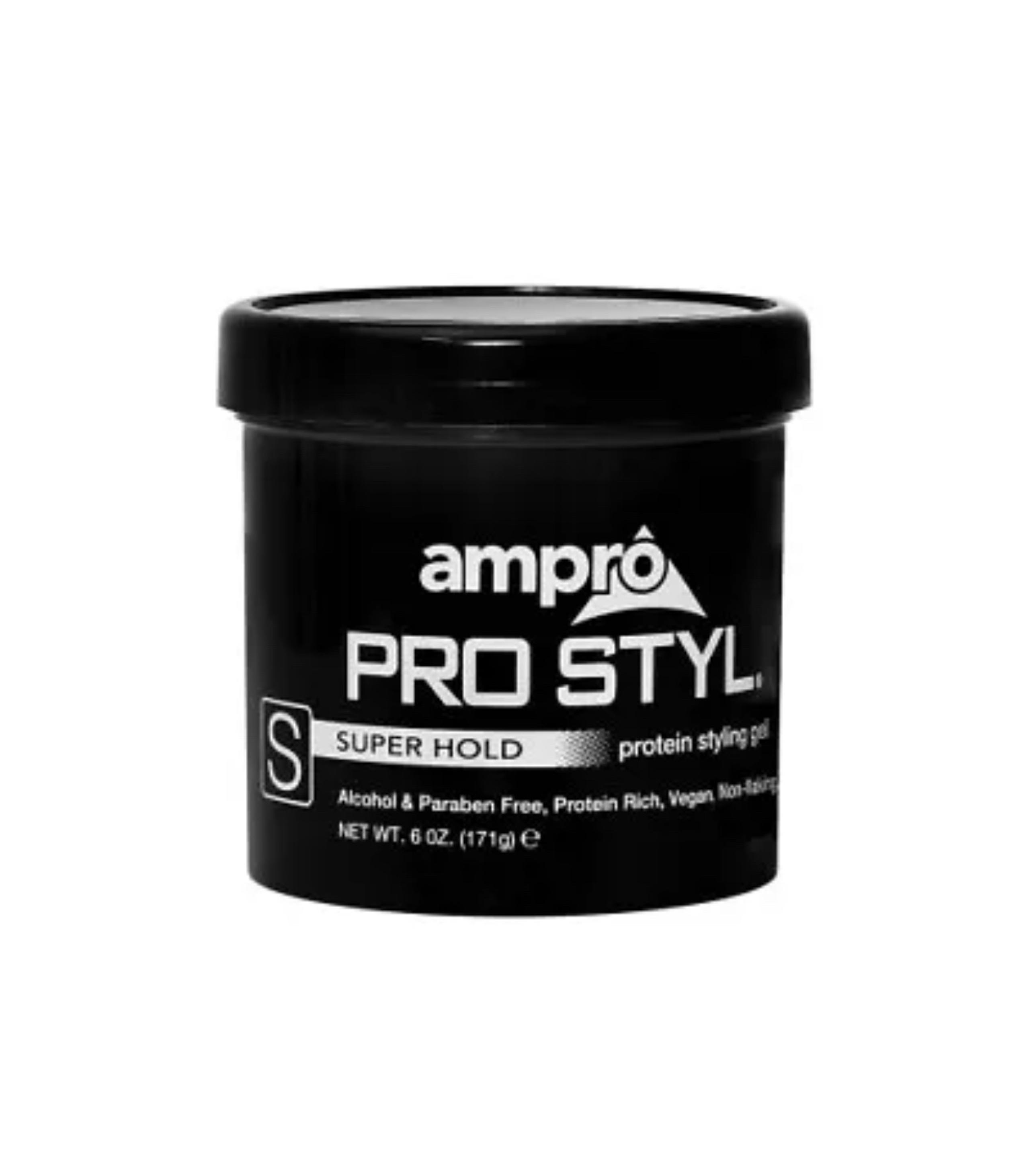 Ampro Pro Styl PROTEIN STYLING GEL | SUPER HOLD 6 oz.