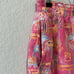 CASUAL ISLE Vintage 80/90's 100% Silk Two Piece Short/Tank Set, Size S