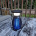 Solar Bug Zapper Outdoor, 4200V Effective Mosquito Zapper| Rechargeable Cordless