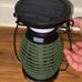 Solar Bug Zapper Outdoor, 4200V Effective Mosquito Zapper| Rechargeable Cordless